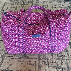 Vera Bradley Katalina Pink and Purple Tote Bag